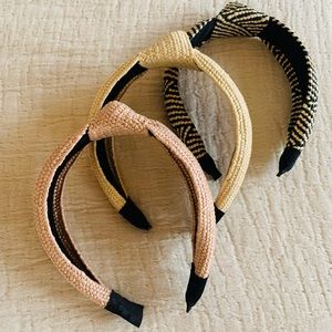 NWOT Set of 3 Headbands
